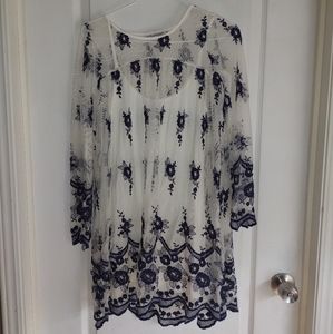 Fiveloaves twofish lace floral dress